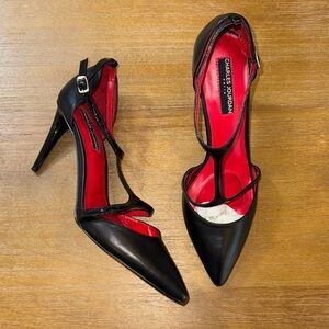 Charles Jourdan Cecilia T strap Pump